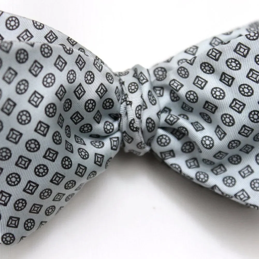 NWT Men's‎ bow tie Silk Self - tied Bow tie Gift Box S387 Christmas gift